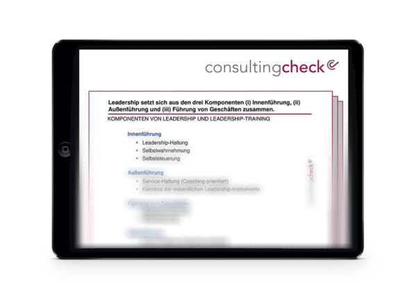 Ein Screenshot der Grundlagen der Innenführung.