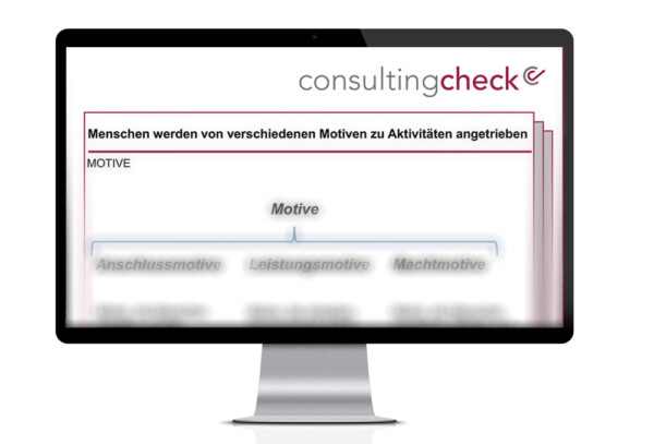 Ein Screenshot des Briefings zu Motivation.