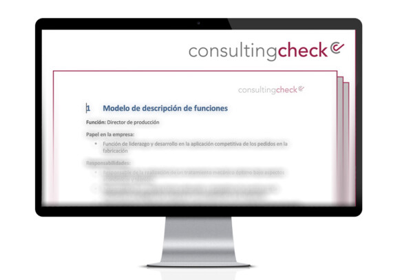 Ein Screenshot der Funktionsbeschreibungen Fertigung und Betrieb.